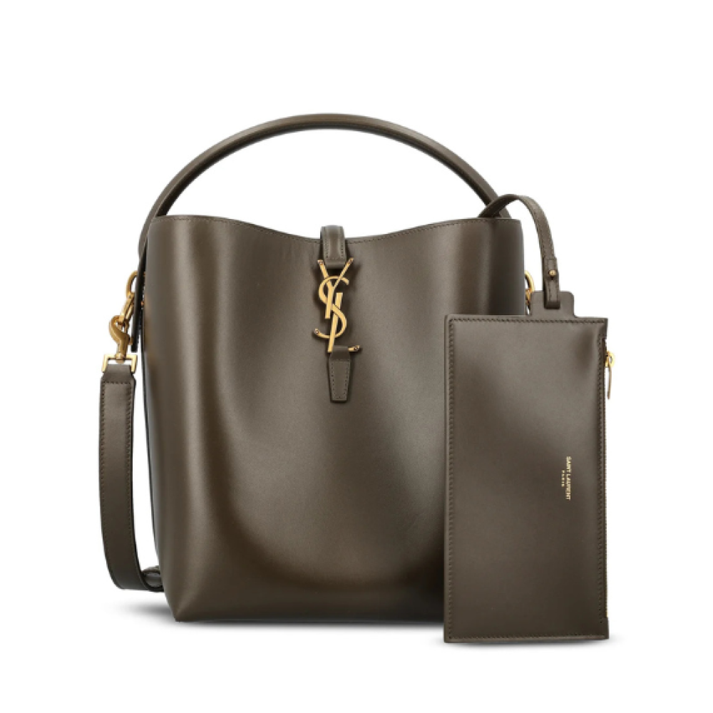 Saint Laurent Le 37 Logo Plaque Shoulder Bag