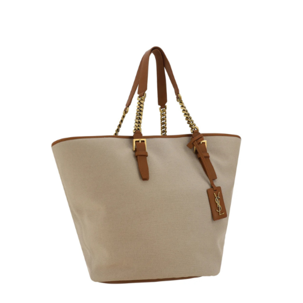 Saint Laurent Cassandre Logo Patch Top Handle Bag