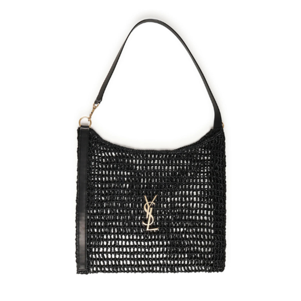 Saint Laurent Logo Plaque Shoulder Bag