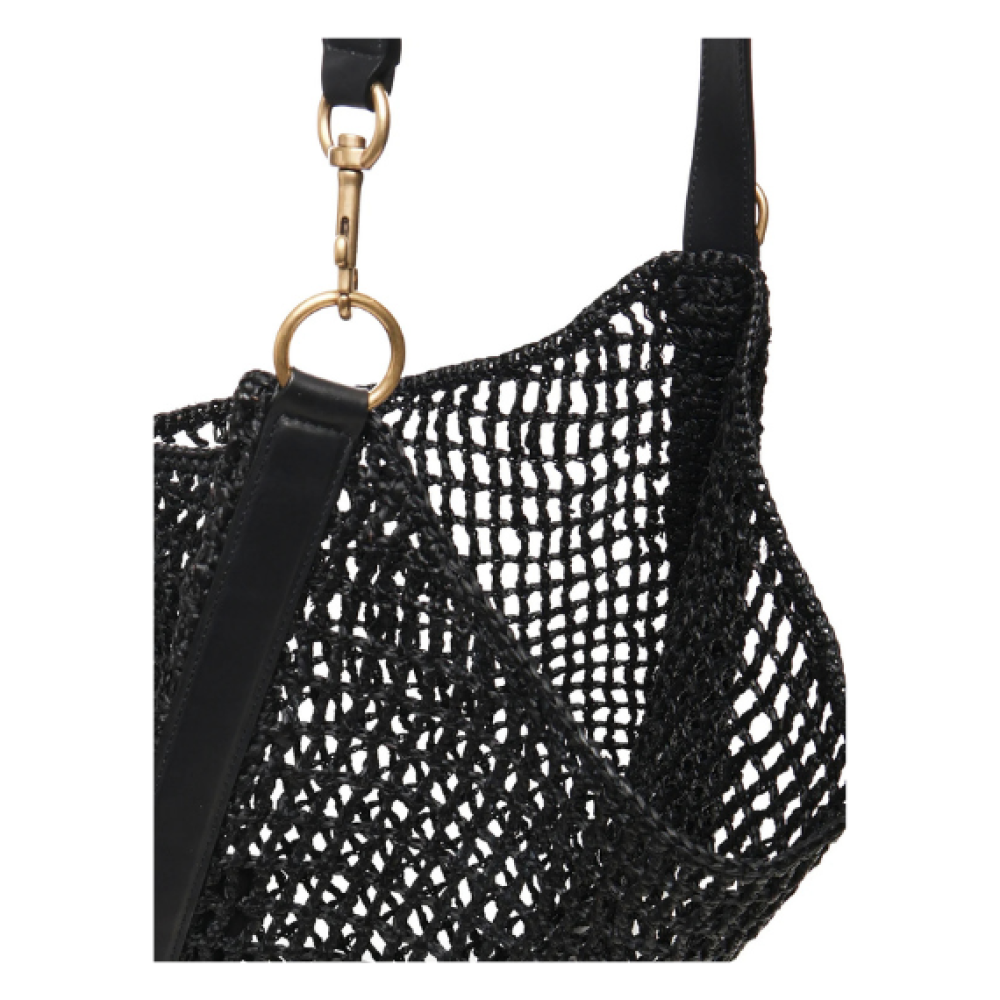 Saint Laurent Logo Plaque Shoulder Bag