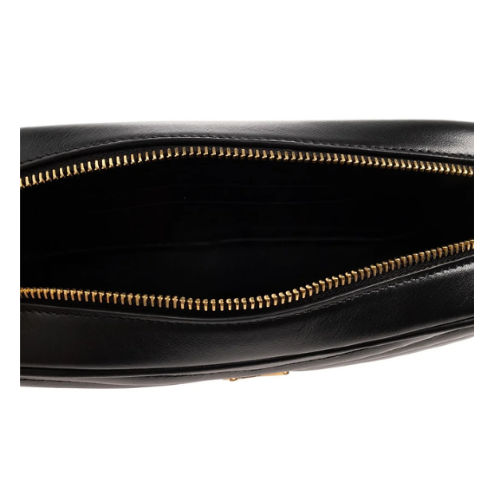 Saint Laurent Lou Logo Plaque Mini Shoulder Bag