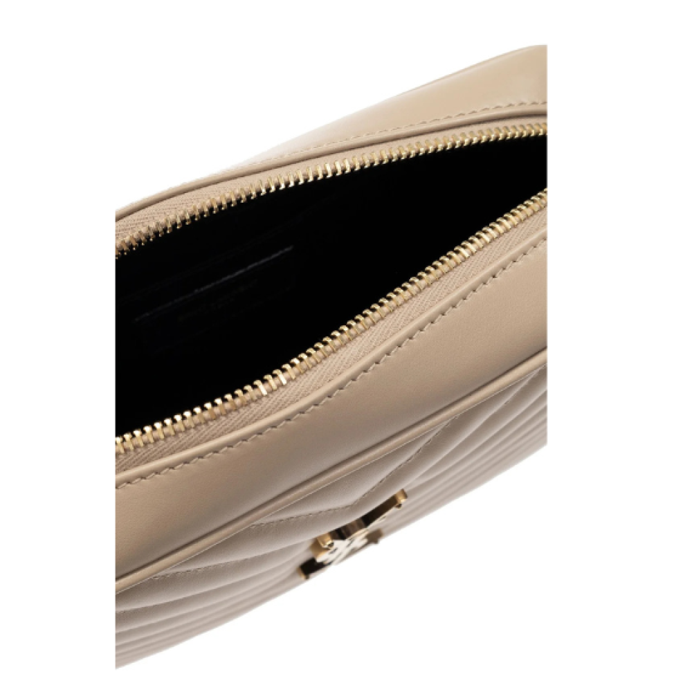 Saint Laurent Lou Zip-Up Quilted Crossbody Bag