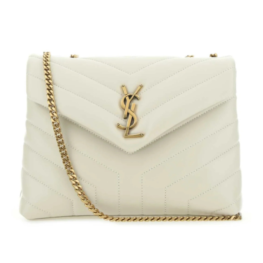 Saint Laurent Loulou Matelassé Small Shoulder Bag
