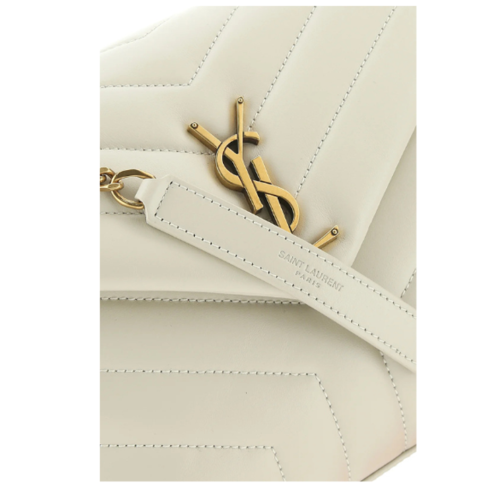Saint Laurent Loulou Matelassé Small Shoulder Bag