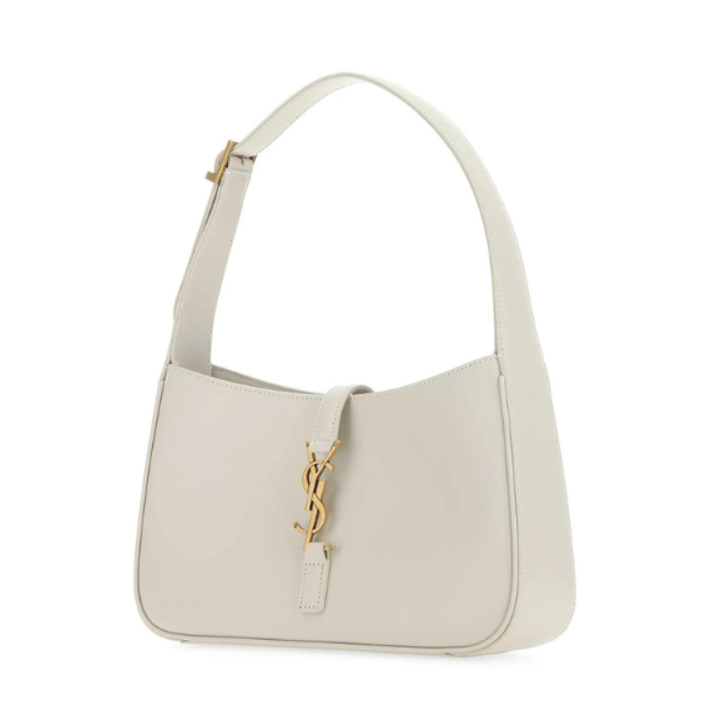 Saint Laurent Le 5 À 7 Logo Plaque Hobo Bag