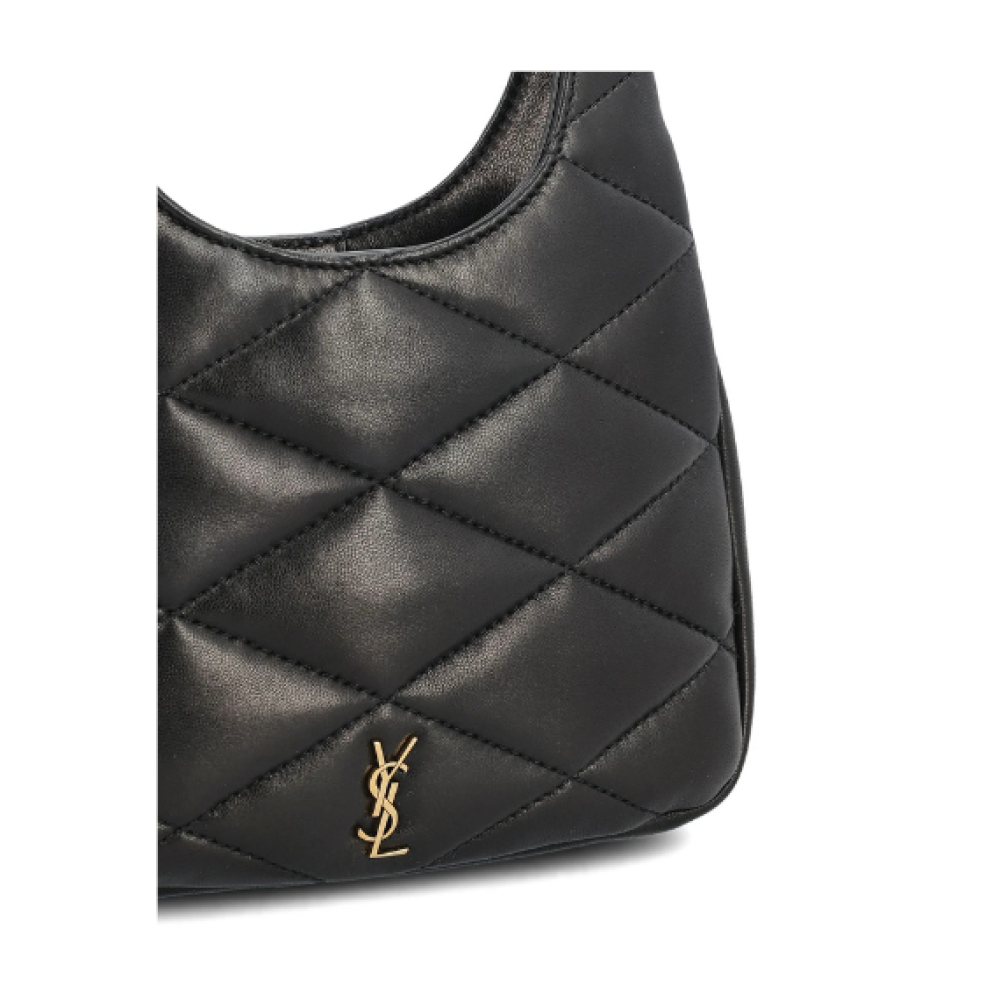 Saint Laurent Sade Logo Plaque Shoulder Bag