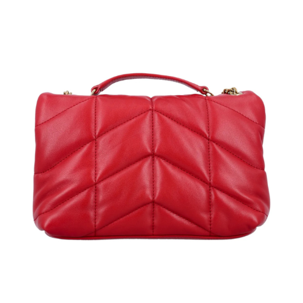 Saint Laurent Toy Puffer Quilted Shoulder Bag