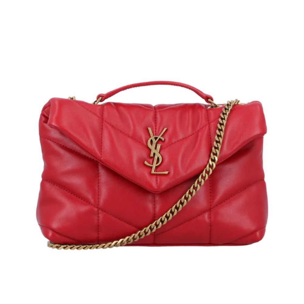 Saint Laurent Toy Puffer Quilted Shoulder Bag