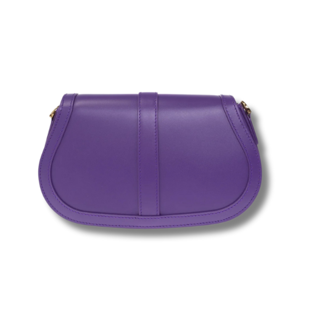 Versace Greca Fold-Over Crossbody Bag